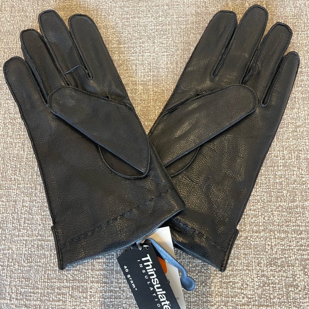 Leather gloves